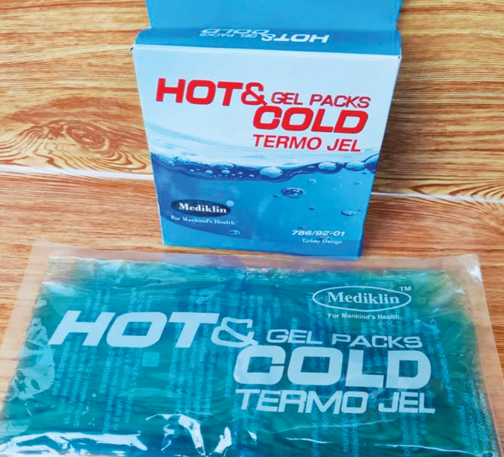 Hot and cold Thermo Gel pack for pain