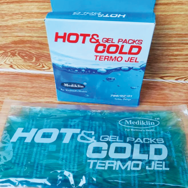 Hot and cold Thermo Gel pack for pain